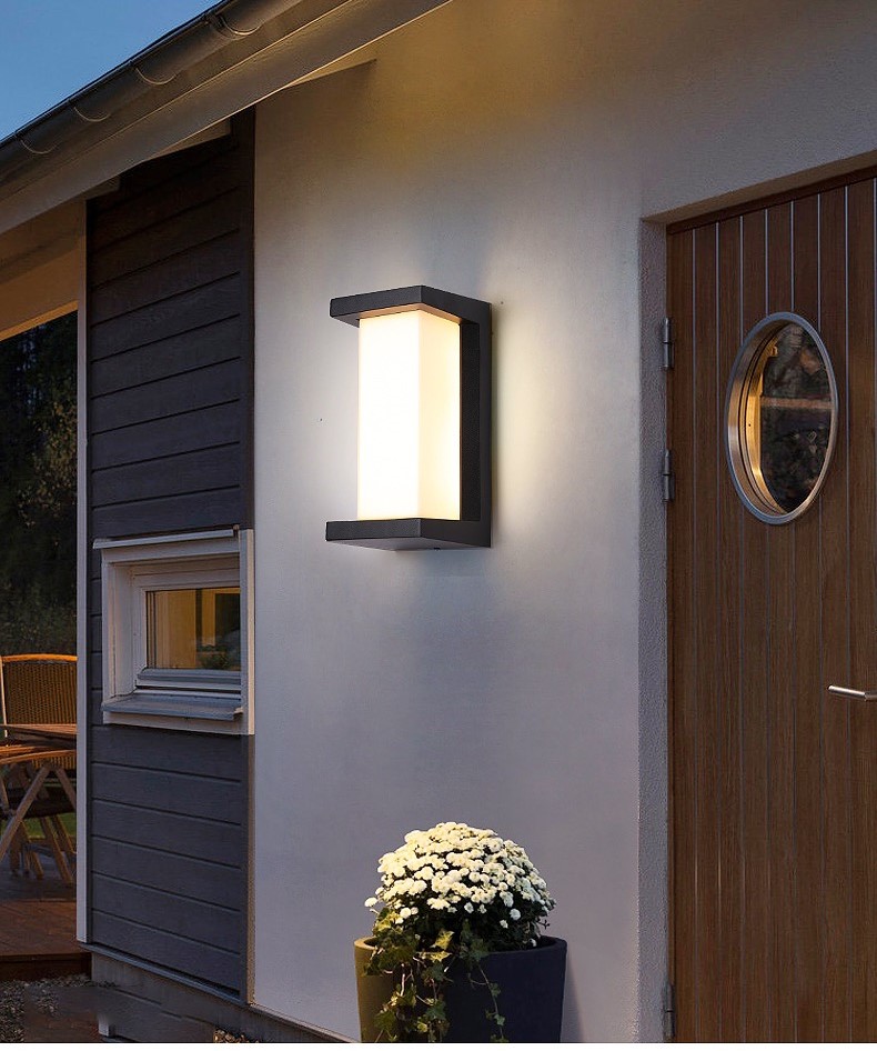 Led Outdoor Wall Light Waterproof IP65 Motion Sensor Led Outdoor Lighting Porch Lights Balcony Garden Lights Outdoor Wall Lamp￼ - outdoor wall light - 10